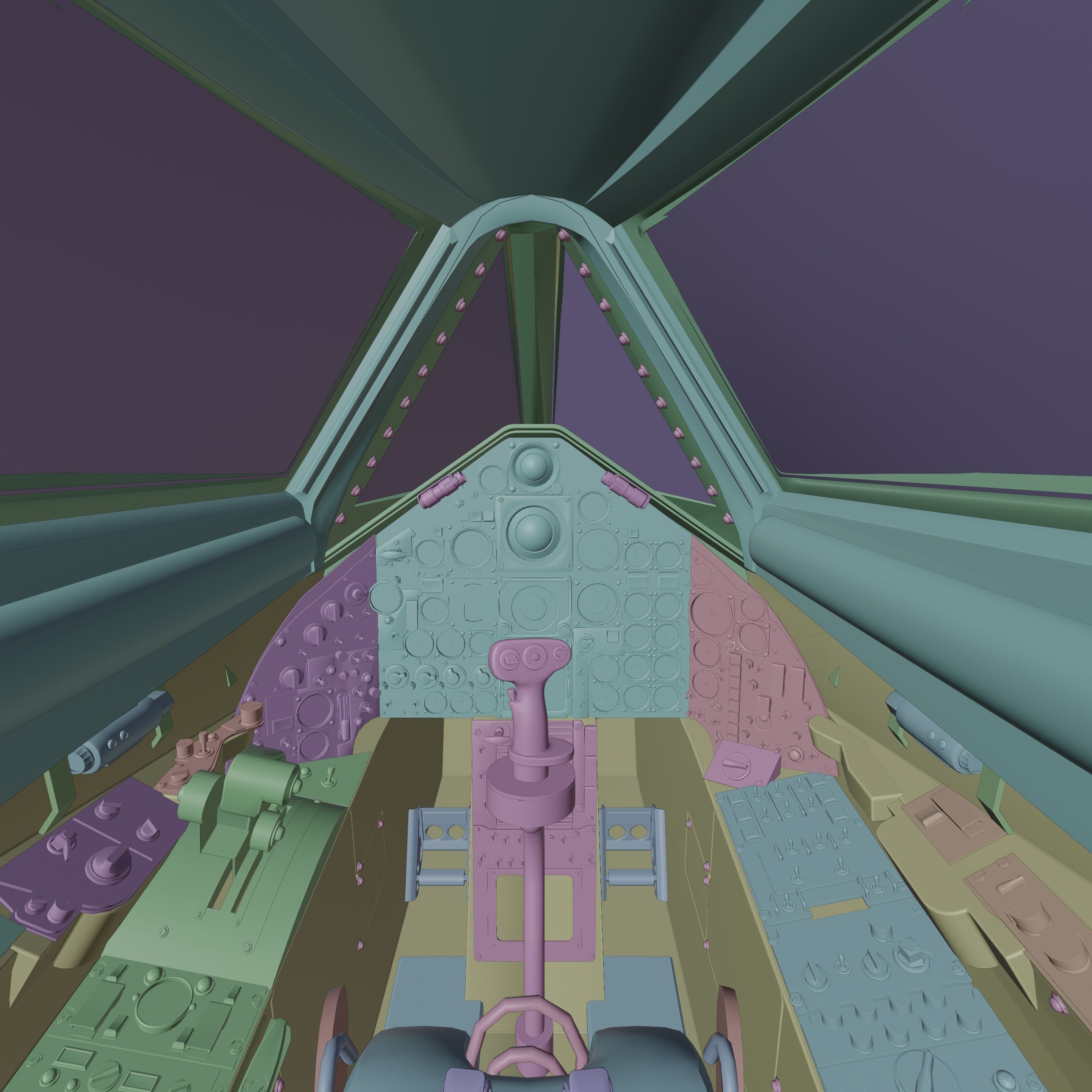 Lockheed Sr 71 Blackbird 3D model_30