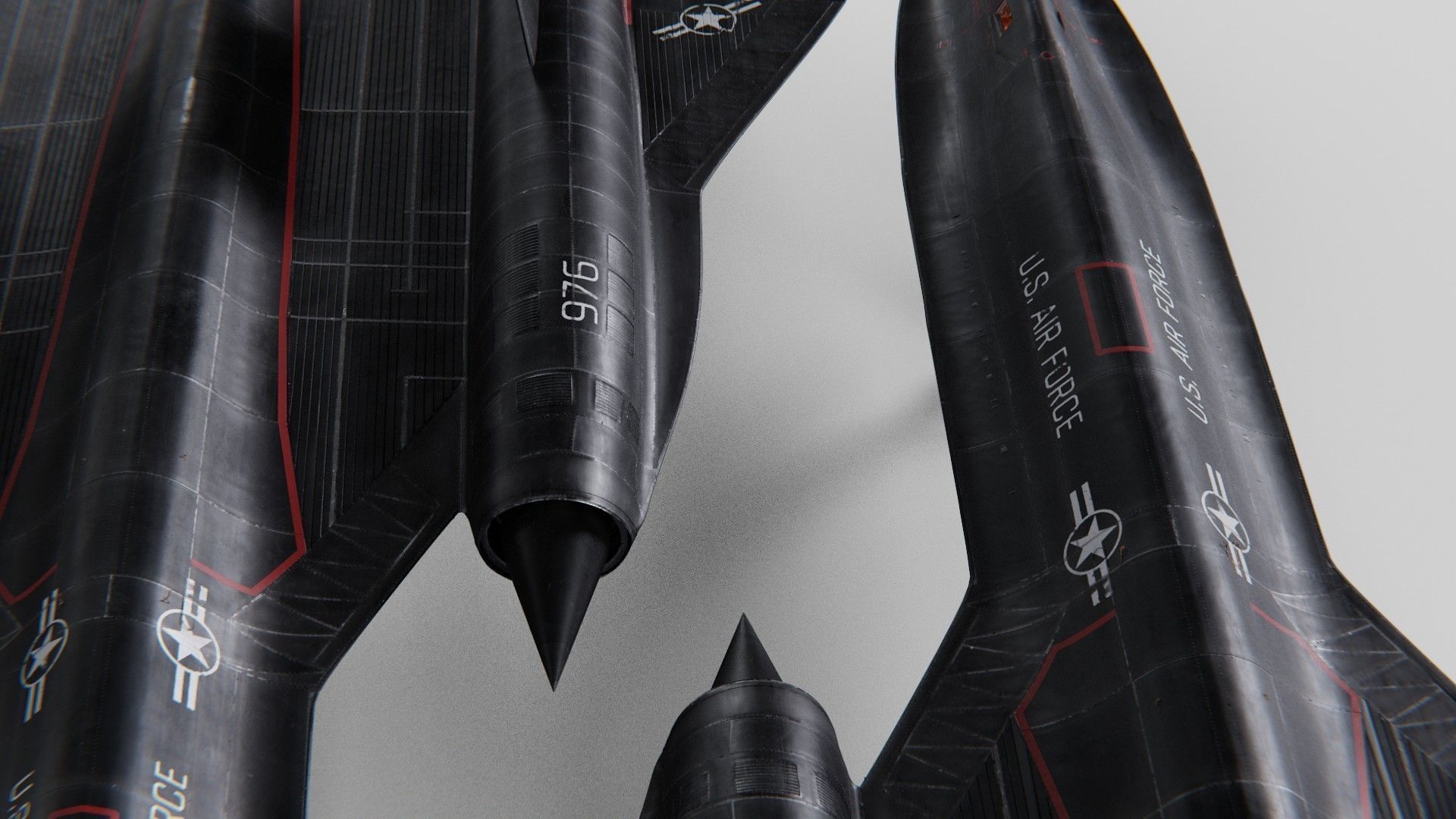 Lockheed Sr 71 Blackbird 3D model_11