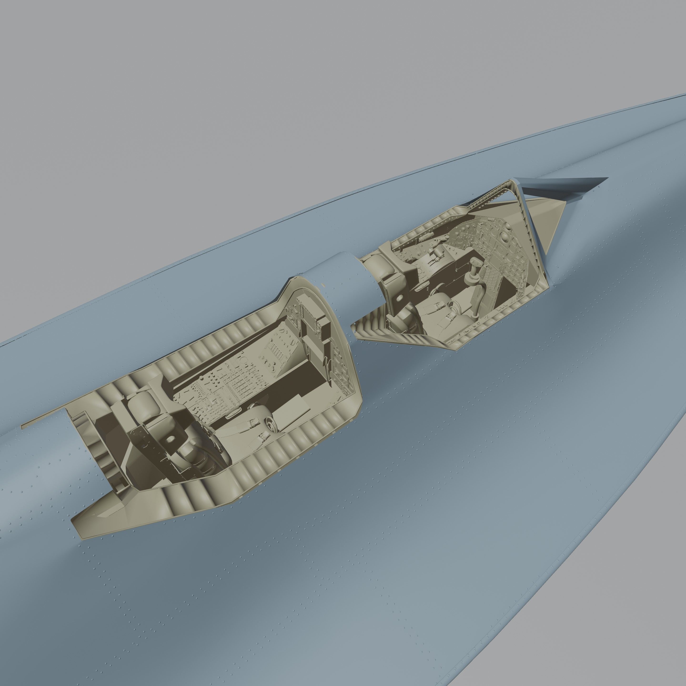 Lockheed Sr 71 Blackbird 3D model_29