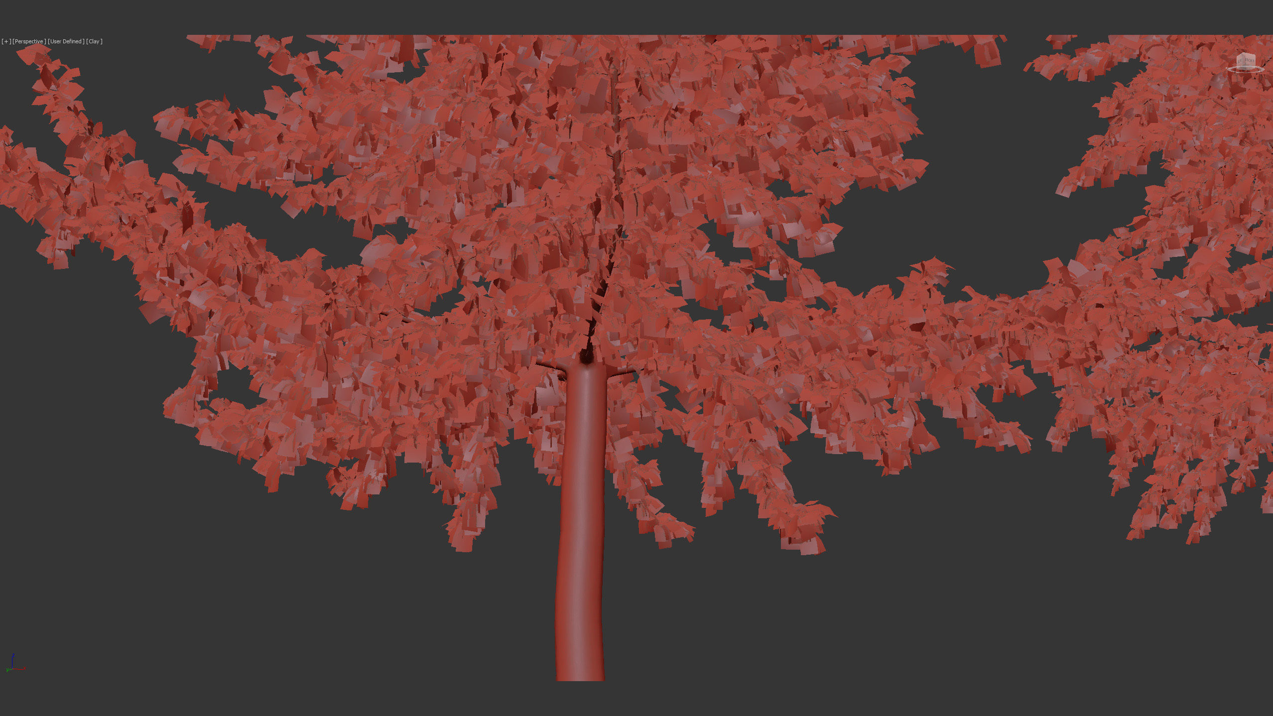 Ginkgo biloba Maidenhair trees 01 3D model_10