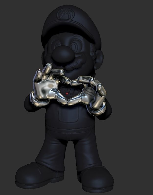 Super Mario Bros  3D print model_4