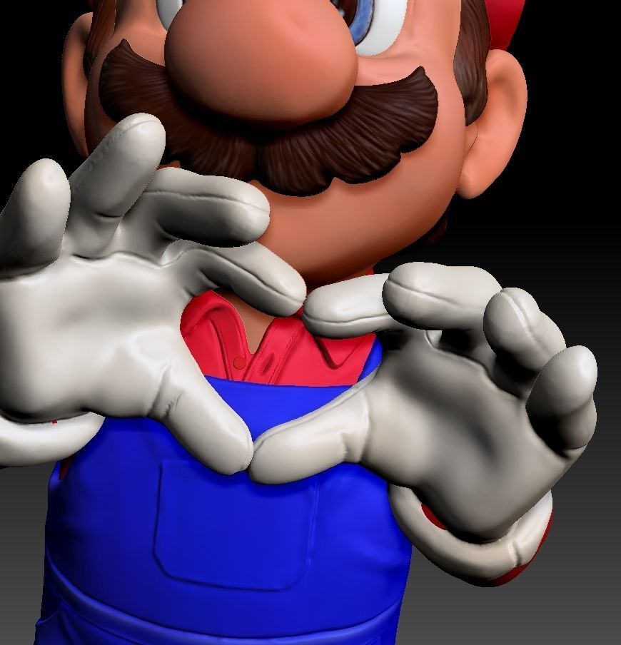 Super Mario Bros  3D print model_12
