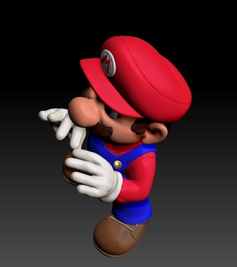 Super Mario Bros  3D print model_8