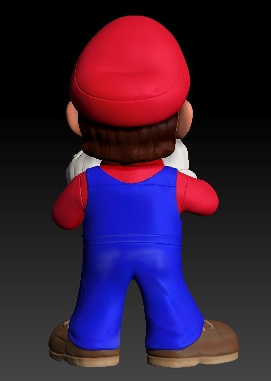 Super Mario Bros  3D print model_10