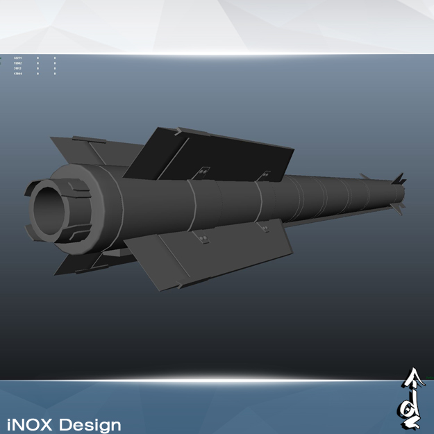 Rocket RVV-MD 3D model_9