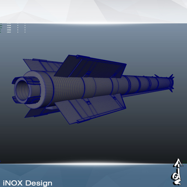 Rocket RVV-MD 3D model_8