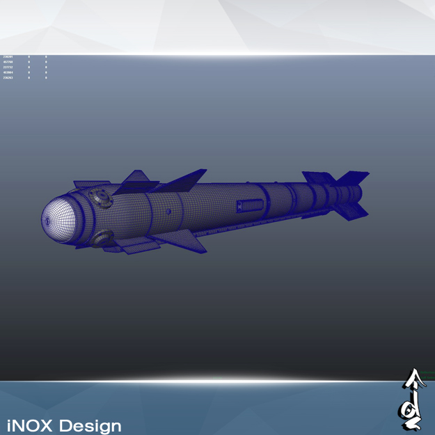 Rocket RVV-MD 3D model_1