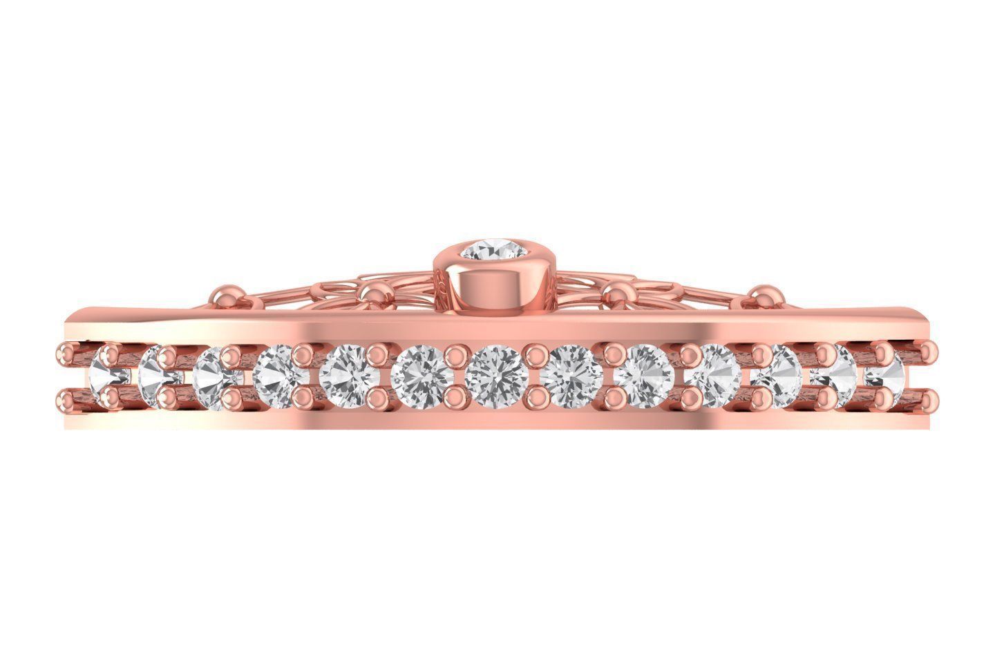 Women Earring 3dm STL OBJ FBX Renders Details 3D print model_2