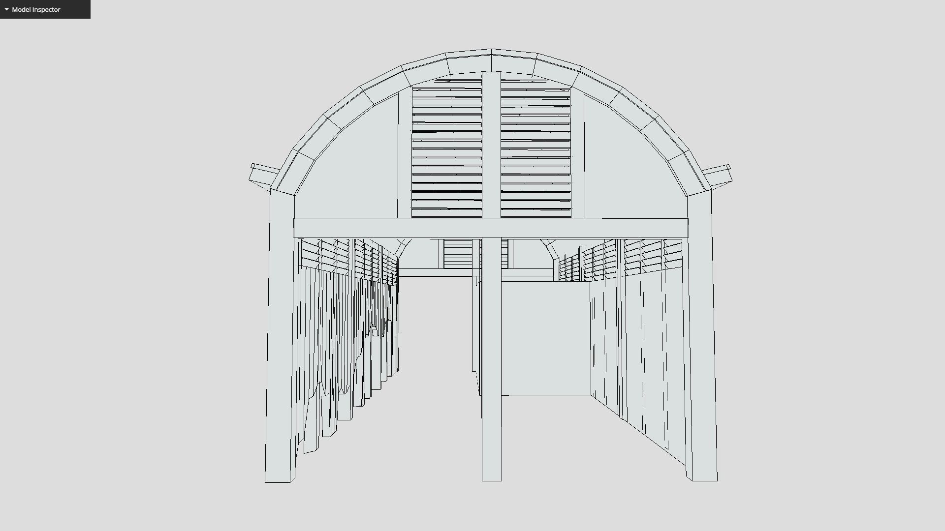 Old Warehouse Low-poly 3D model_5