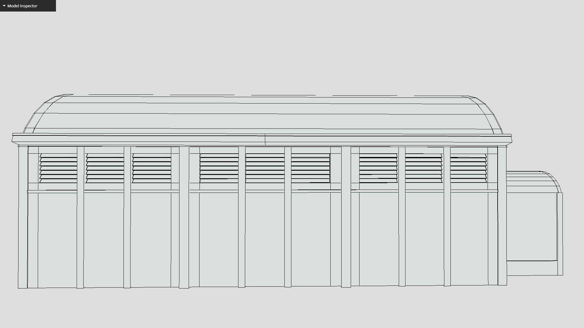 Old Warehouse Low-poly 3D model_7