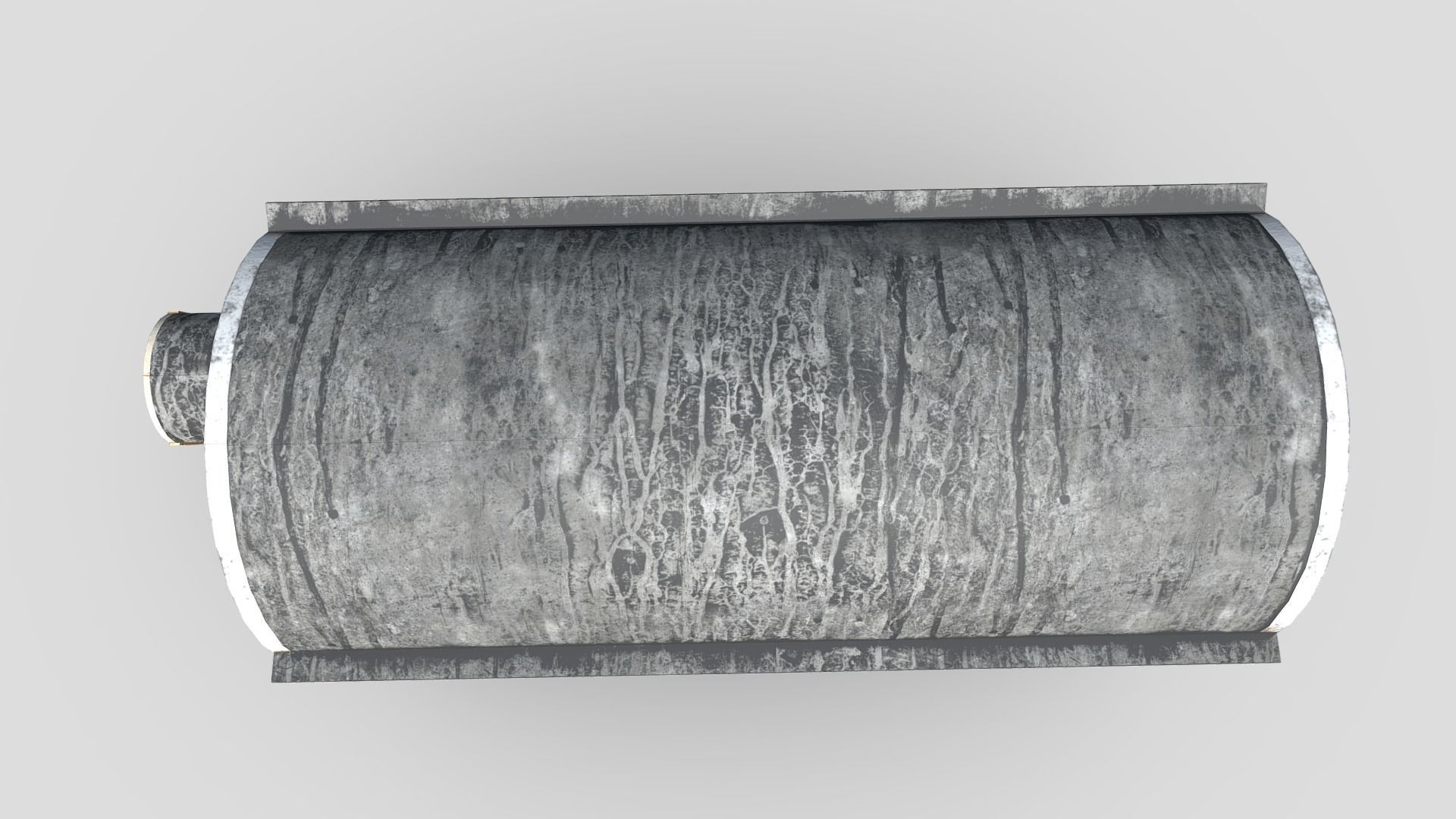 Old Warehouse Low-poly 3D model_10