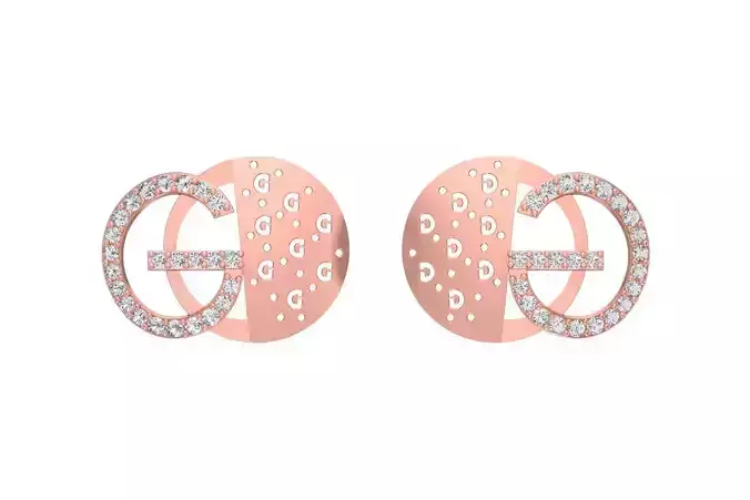 Women  Earring 3dm STL OBJ FBX Renders Details