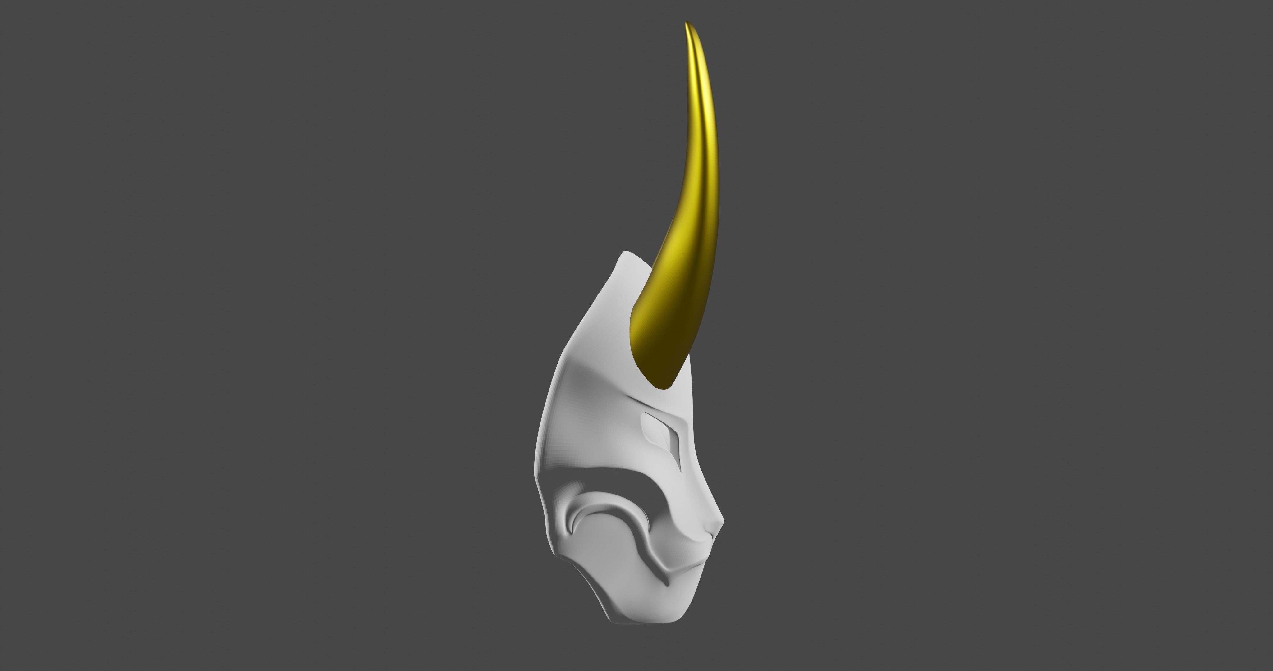 Fortnite Stray Renegade Mask 3D model_1