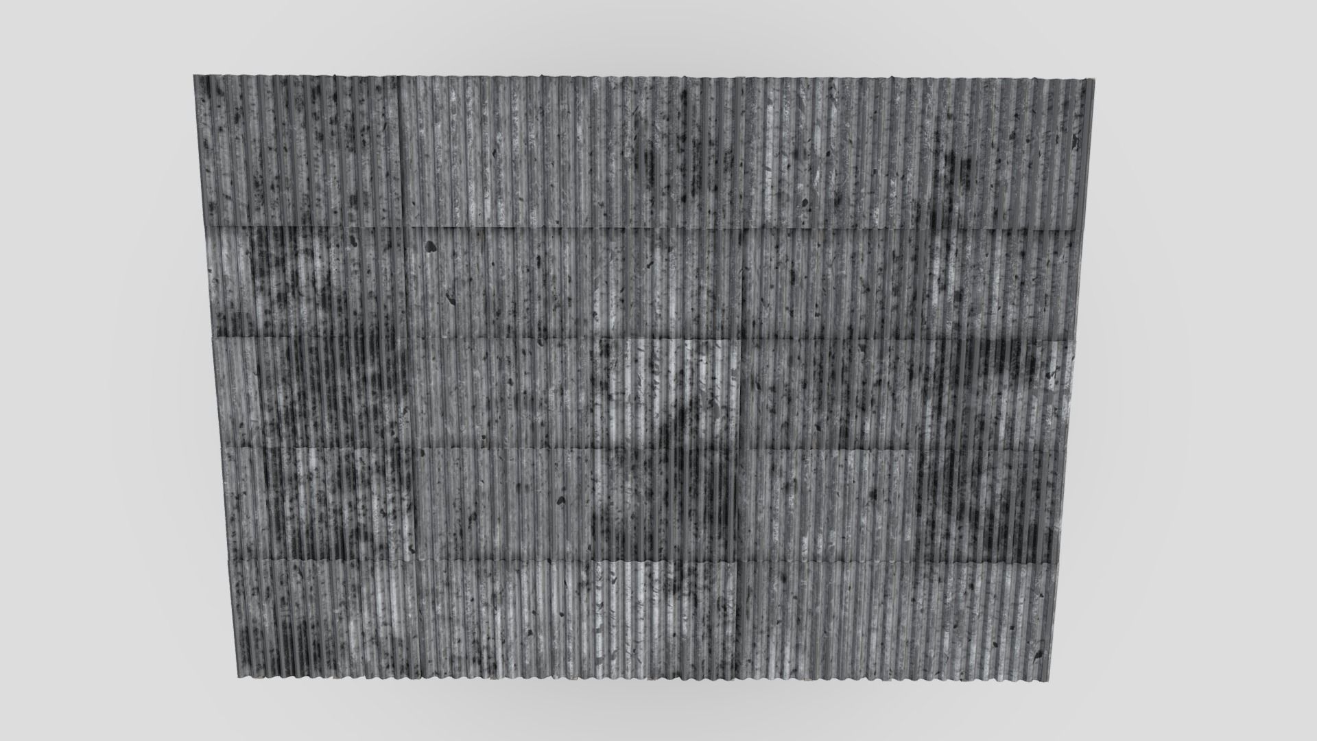 Colonial Building Low-poly 3D model_6