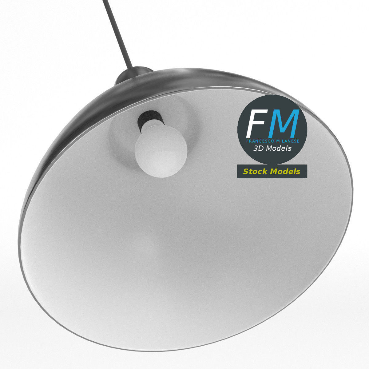 Pendant lamp 2 3D model_4