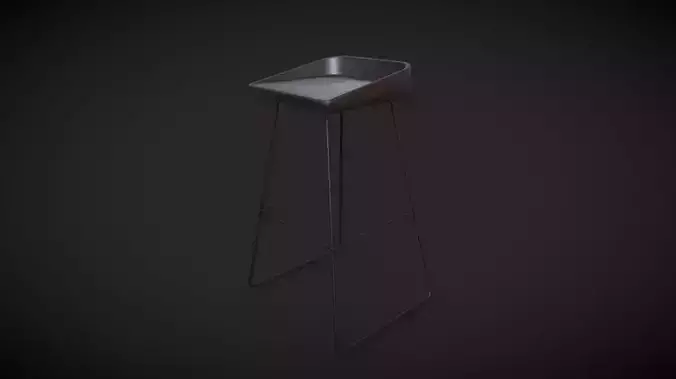 Modern Bar Stool - VR Ready