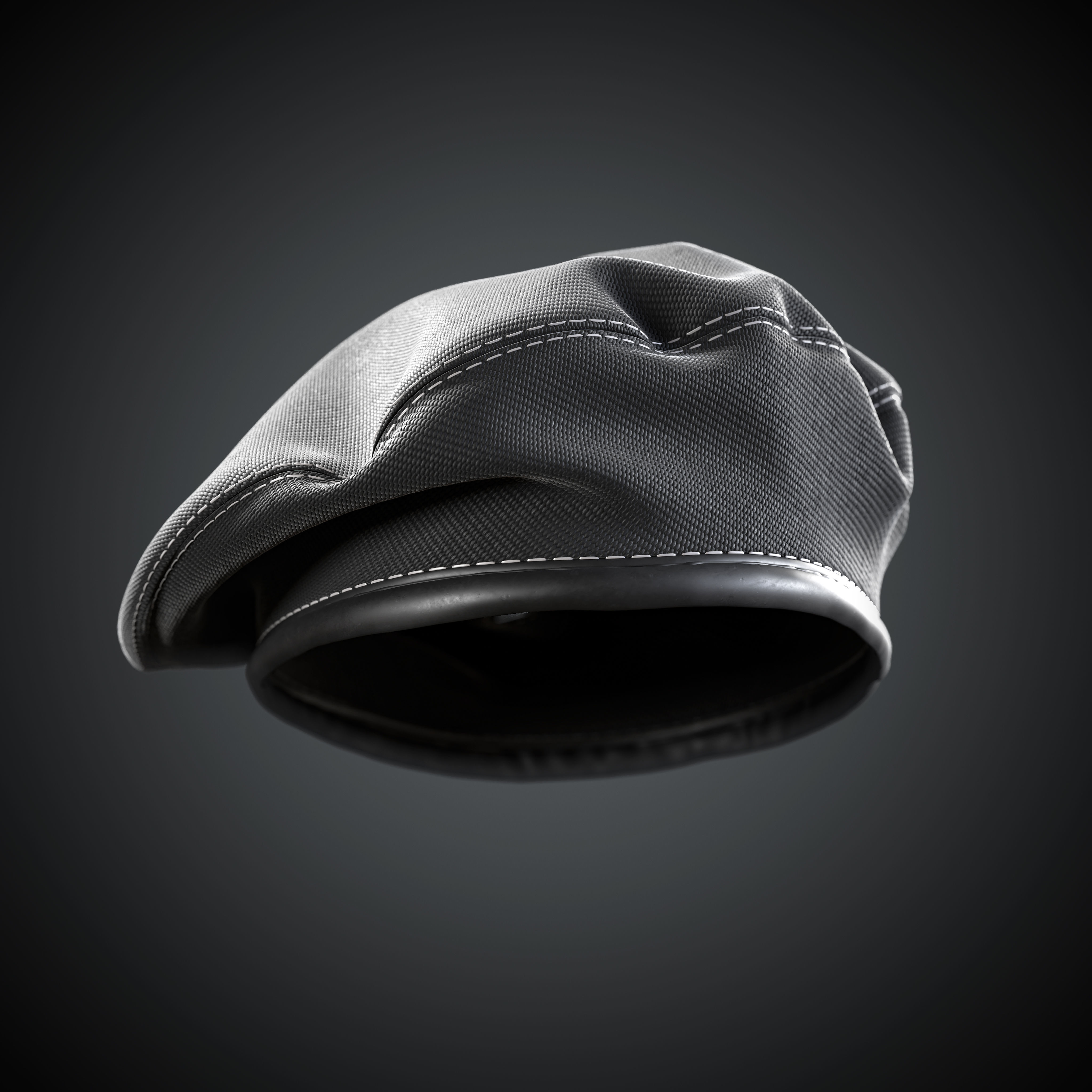 Beret - 3D model  Low-poly 3D model_4