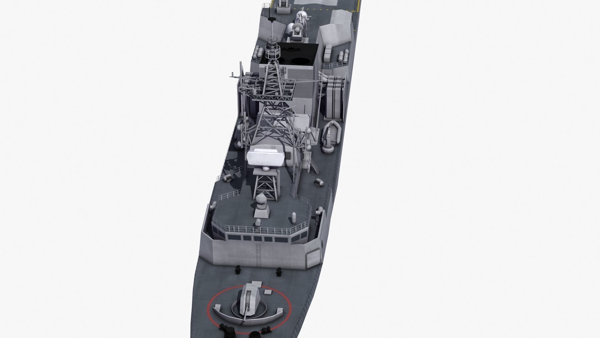 Halifax Class Frigate 3D model_18