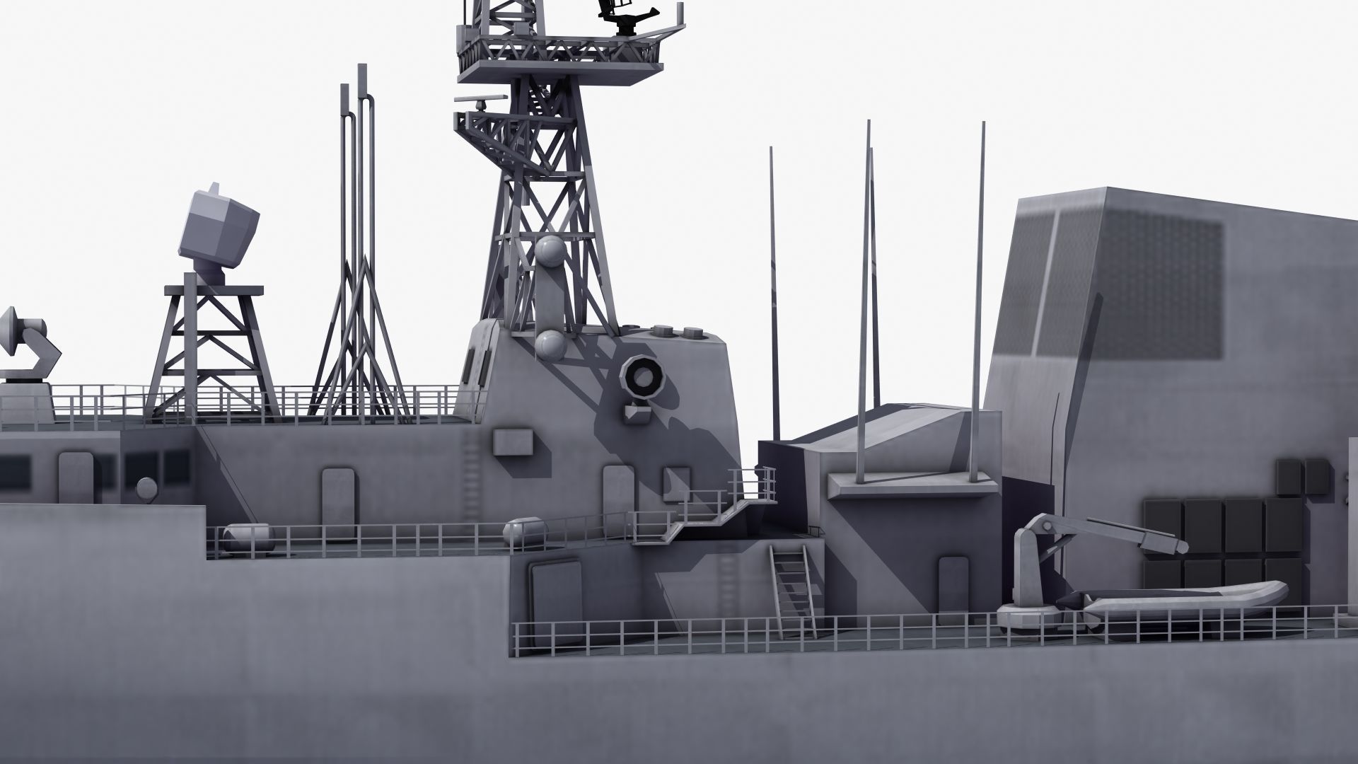 Halifax Class Frigate 3D model_22