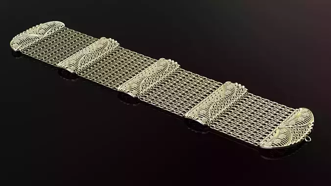 Hint Tarzi Bileklikler - Kol Takilari 3D print model