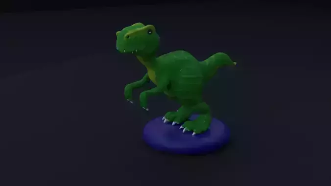 Dinosaur Low-poly 3D model
