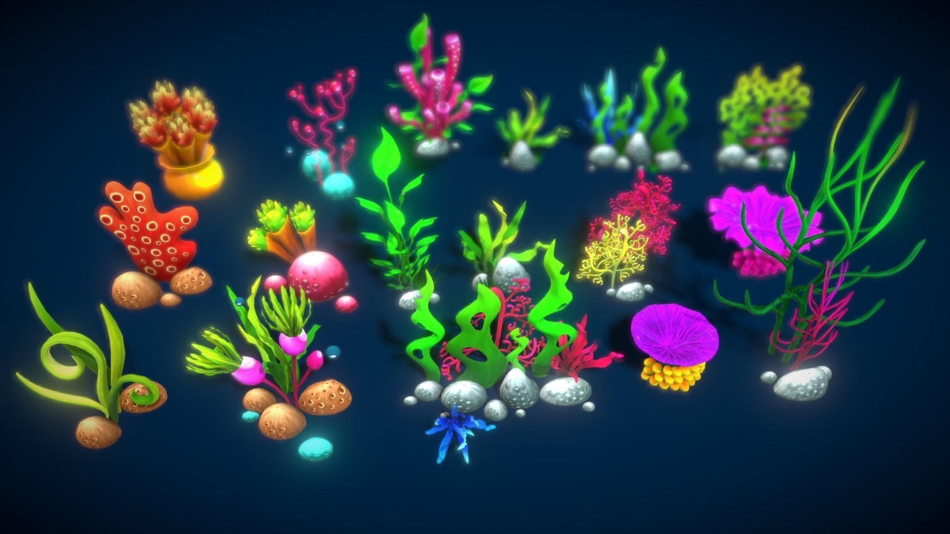 Cartoon Seaweed Collections _31