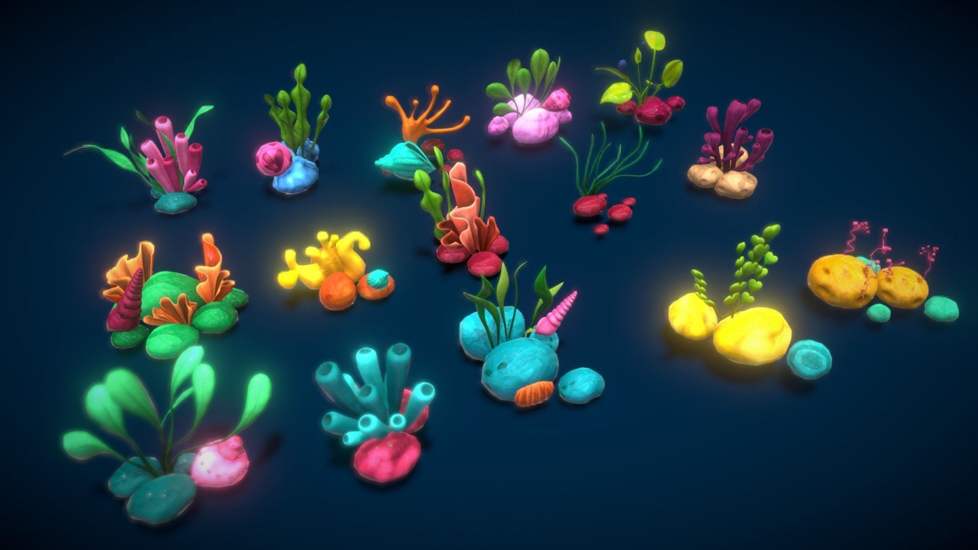 Cartoon Seaweed Collections _46