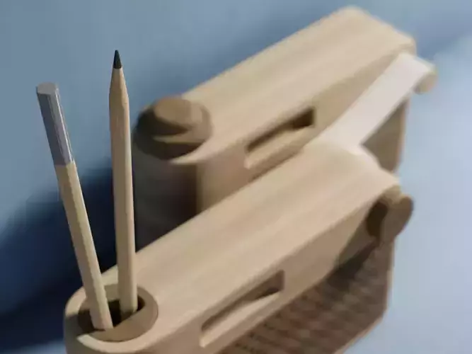 Click and Buzz Desk Accessories 3D model