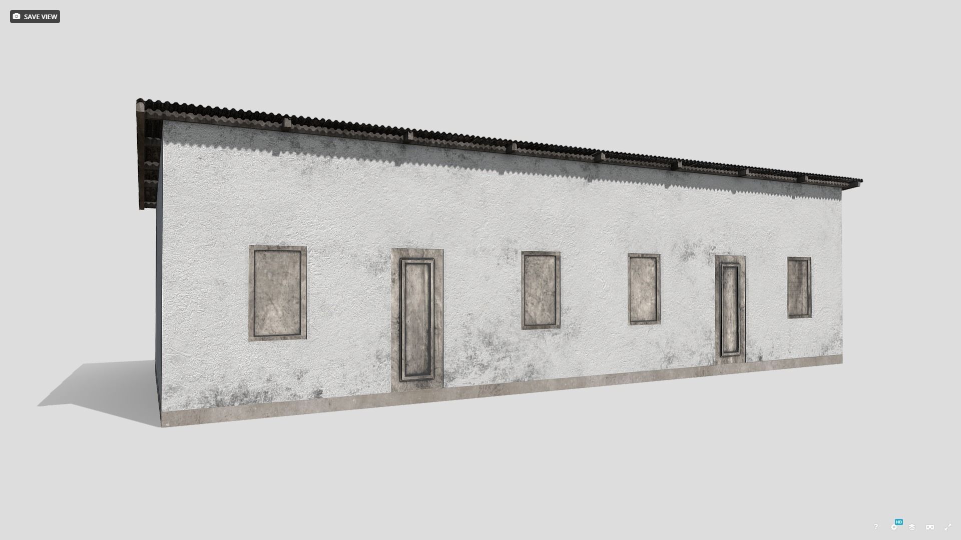 Colonial Buildings 3D Model Collection_15