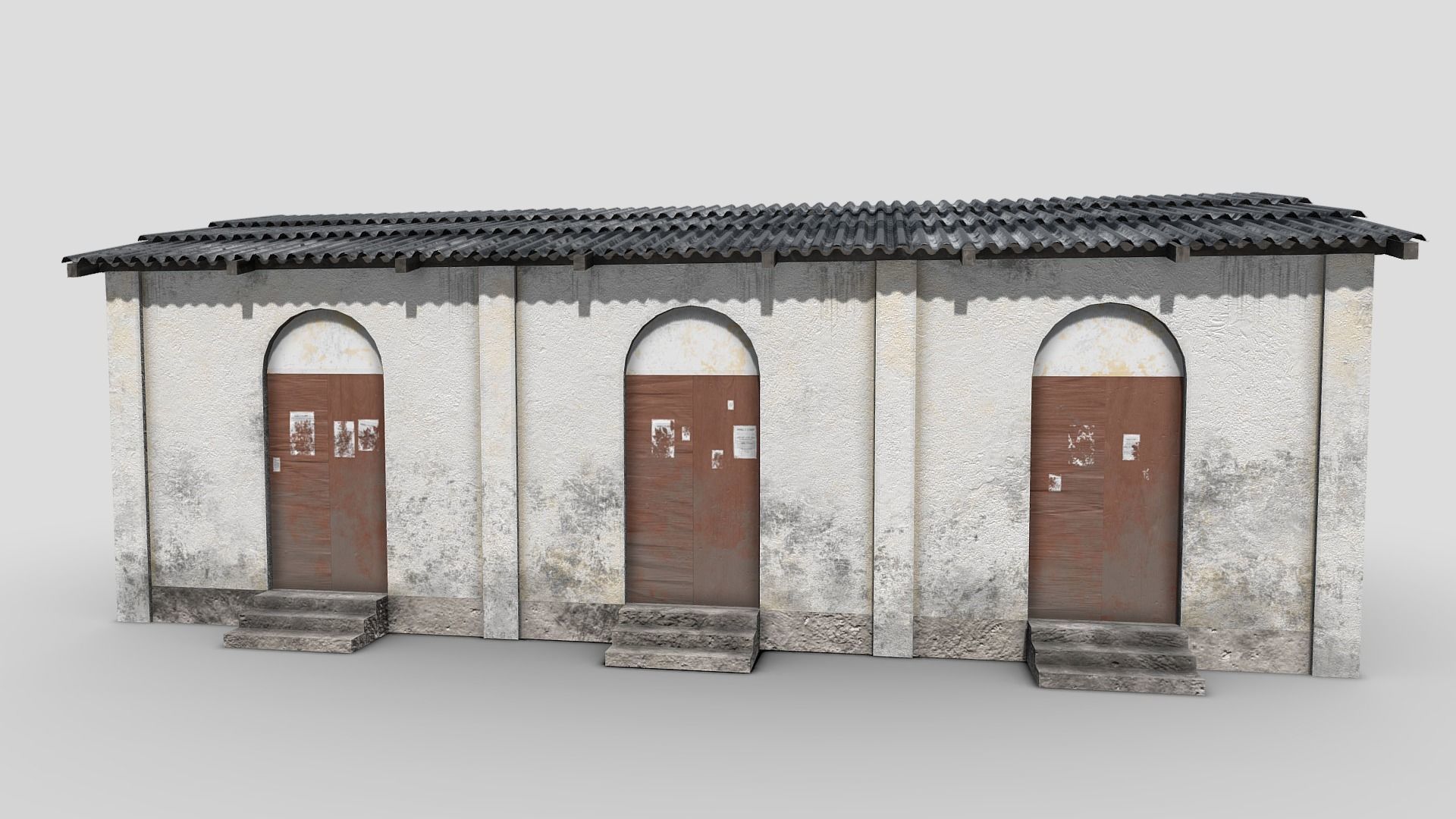 Colonial Buildings 3D Model Collection_13