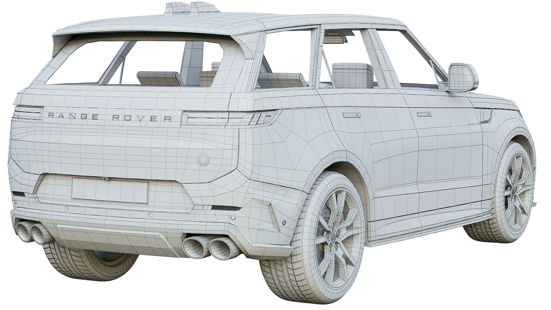 Range Rover Sport SV 2024 3D model_10
