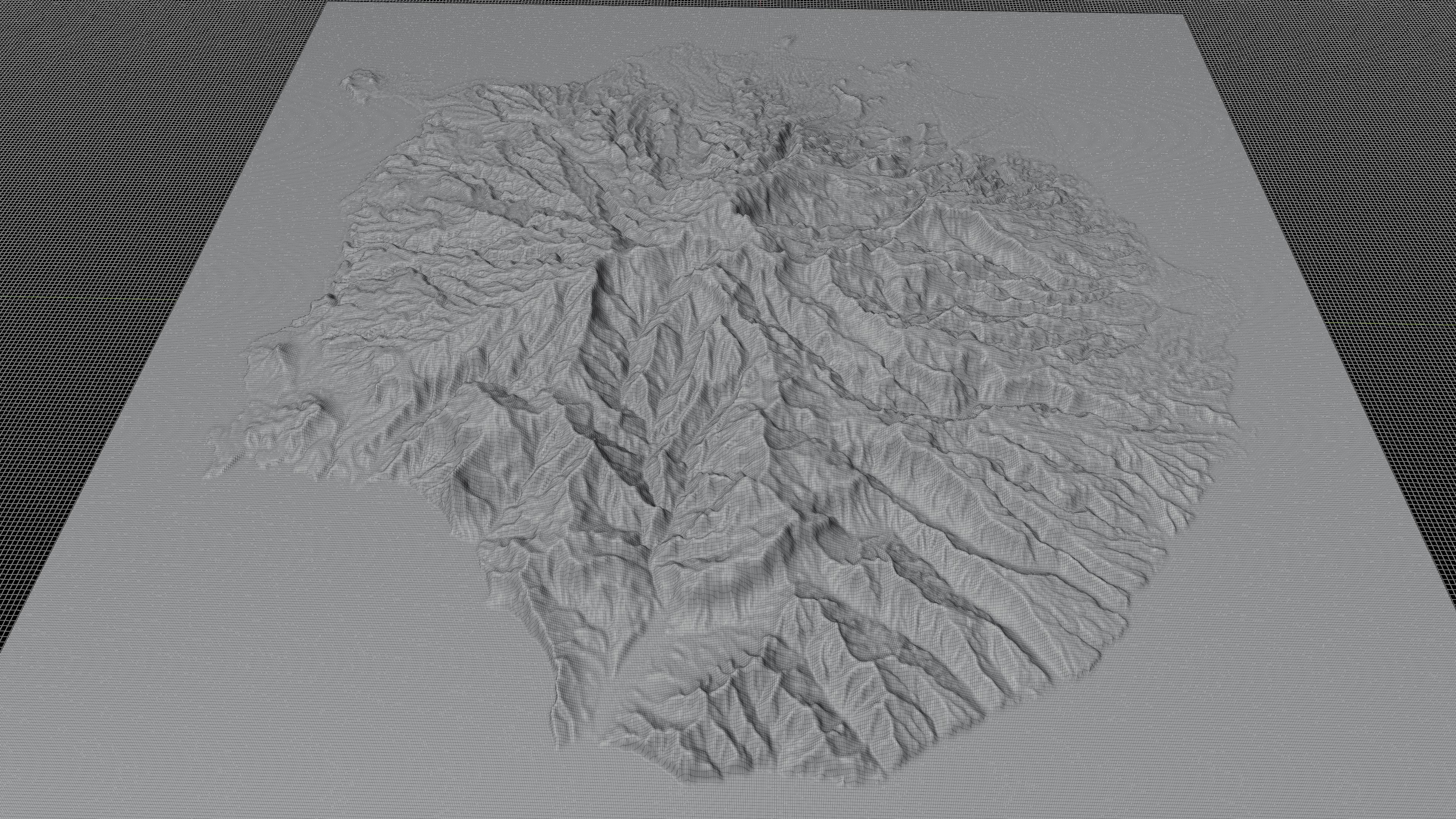 Gran canaria island full 3d model terrain 3D model_13