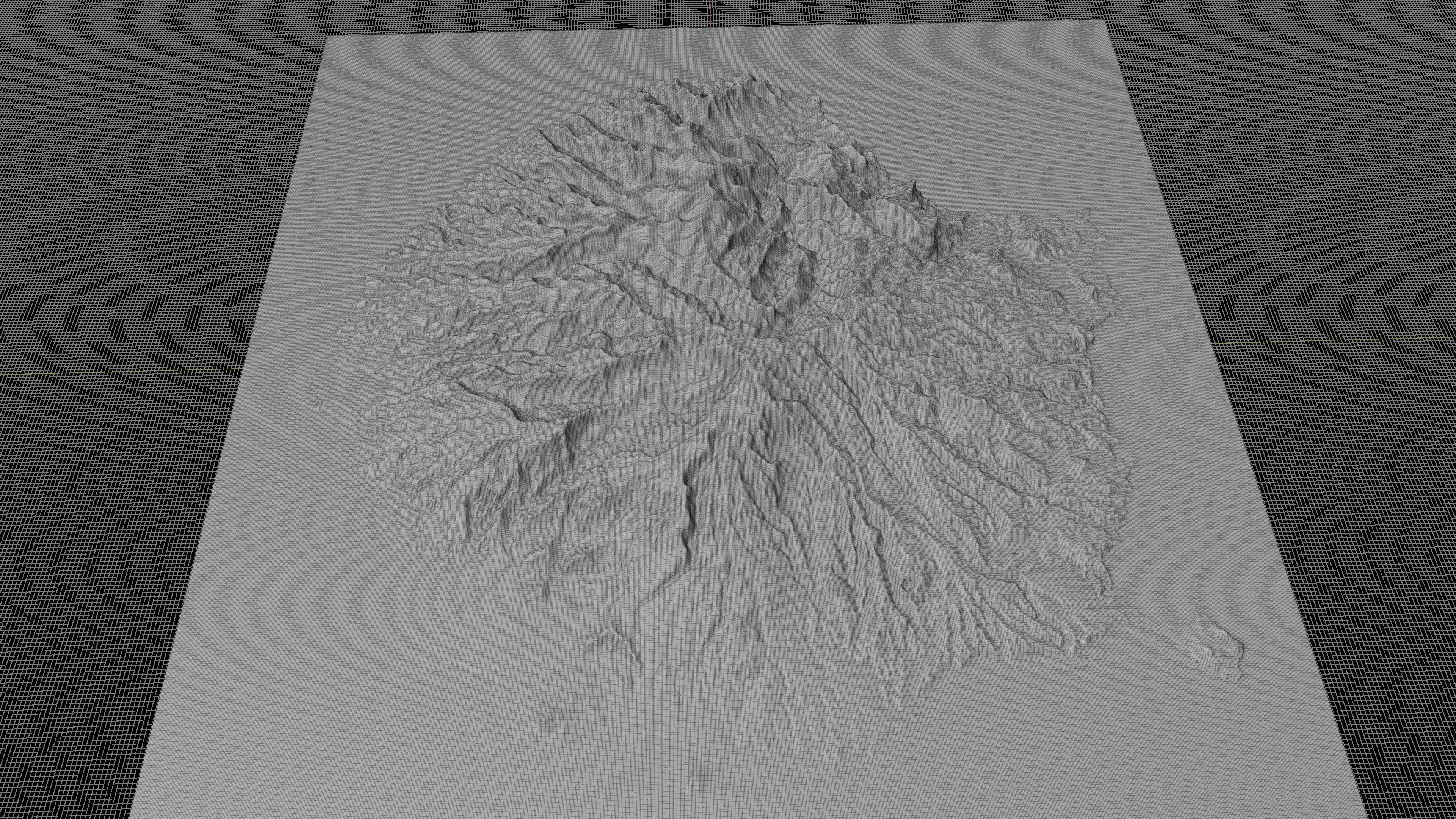 Gran canaria island full 3d model terrain 3D model_11