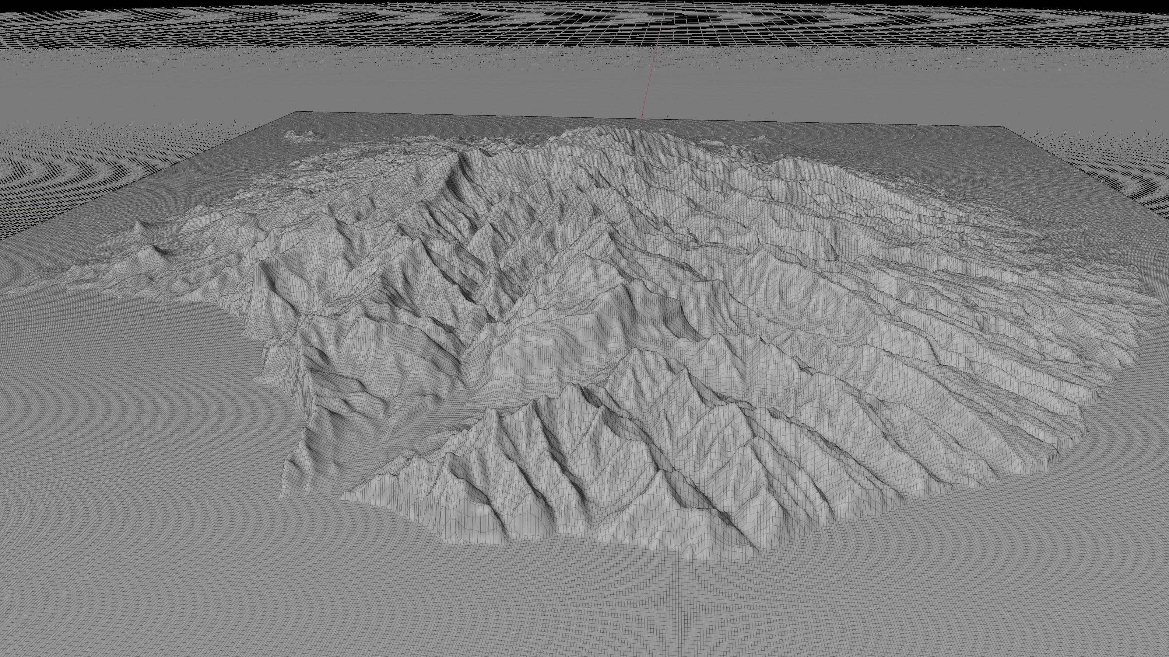 Gran canaria island full 3d model terrain 3D model_12