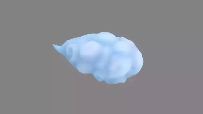 Cartoon Cloud Mount - B