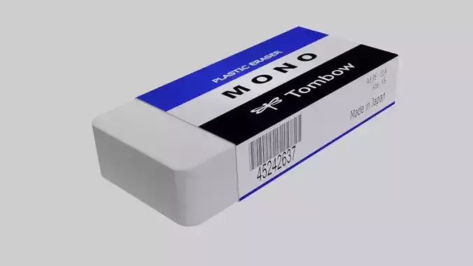 Eraser Mono 3D model