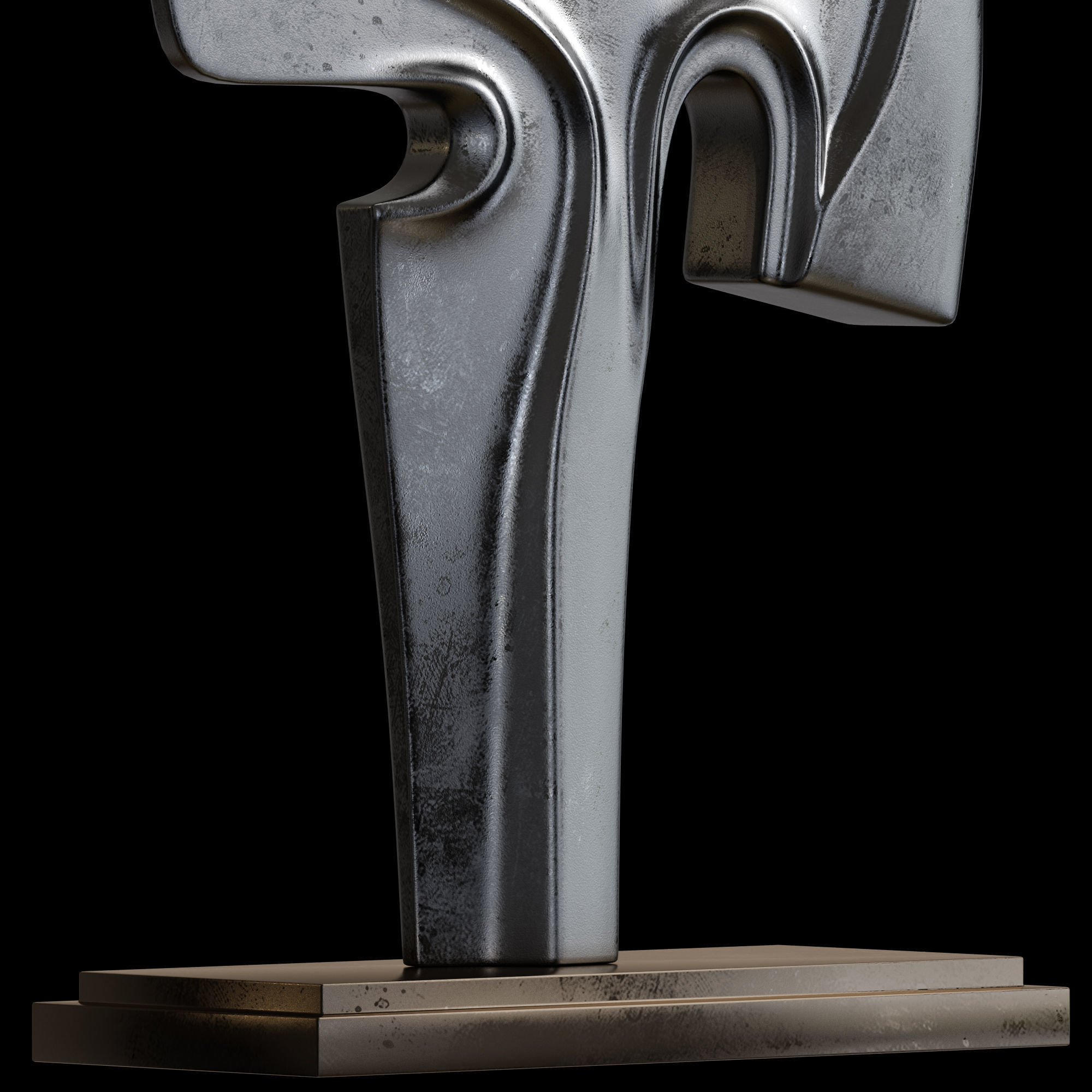 ARTERIORS Maeve Sculpture Low-poly 3D model_6