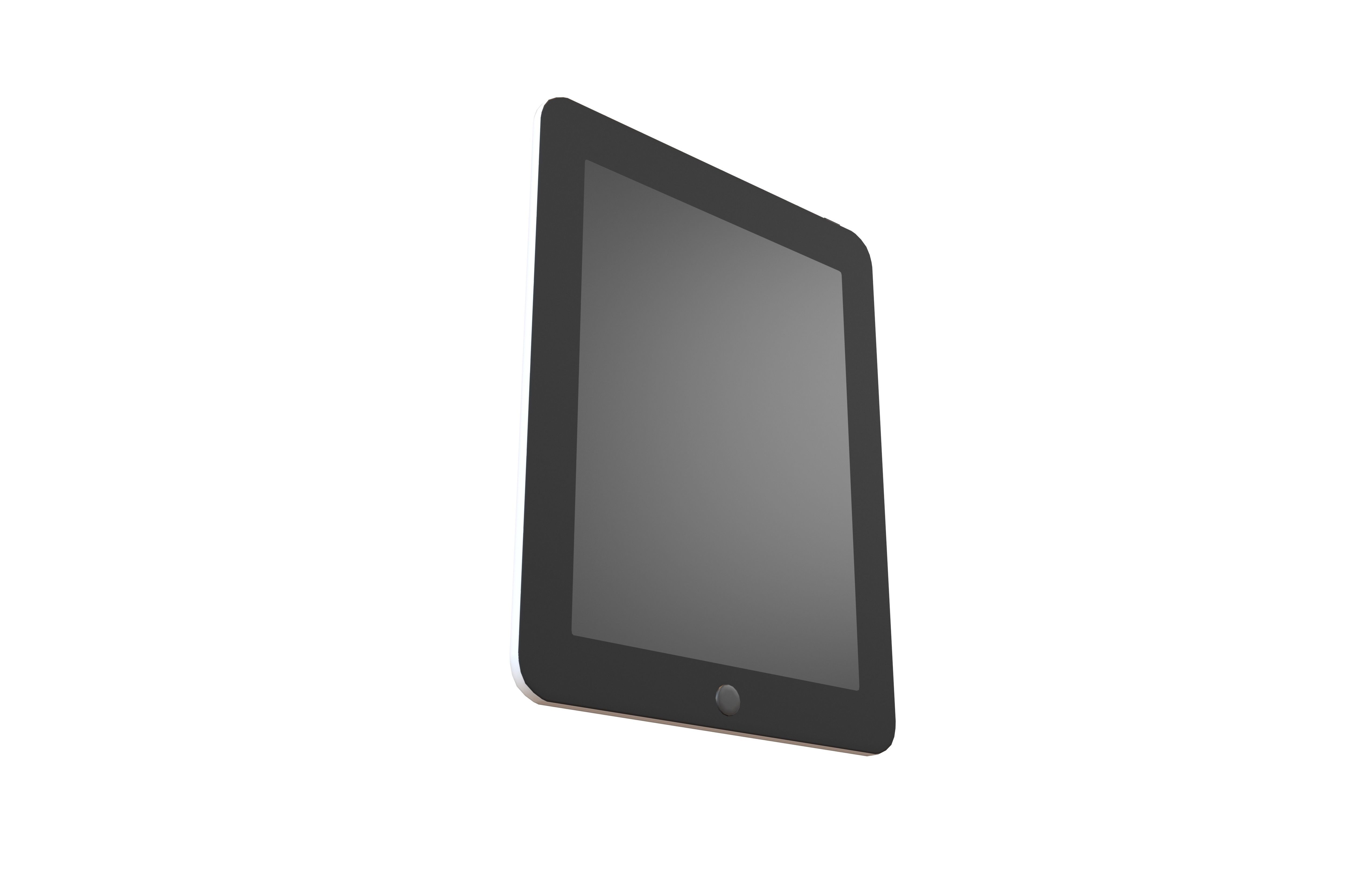 Cartoon iPad V1 001 Low-poly 3D model_3