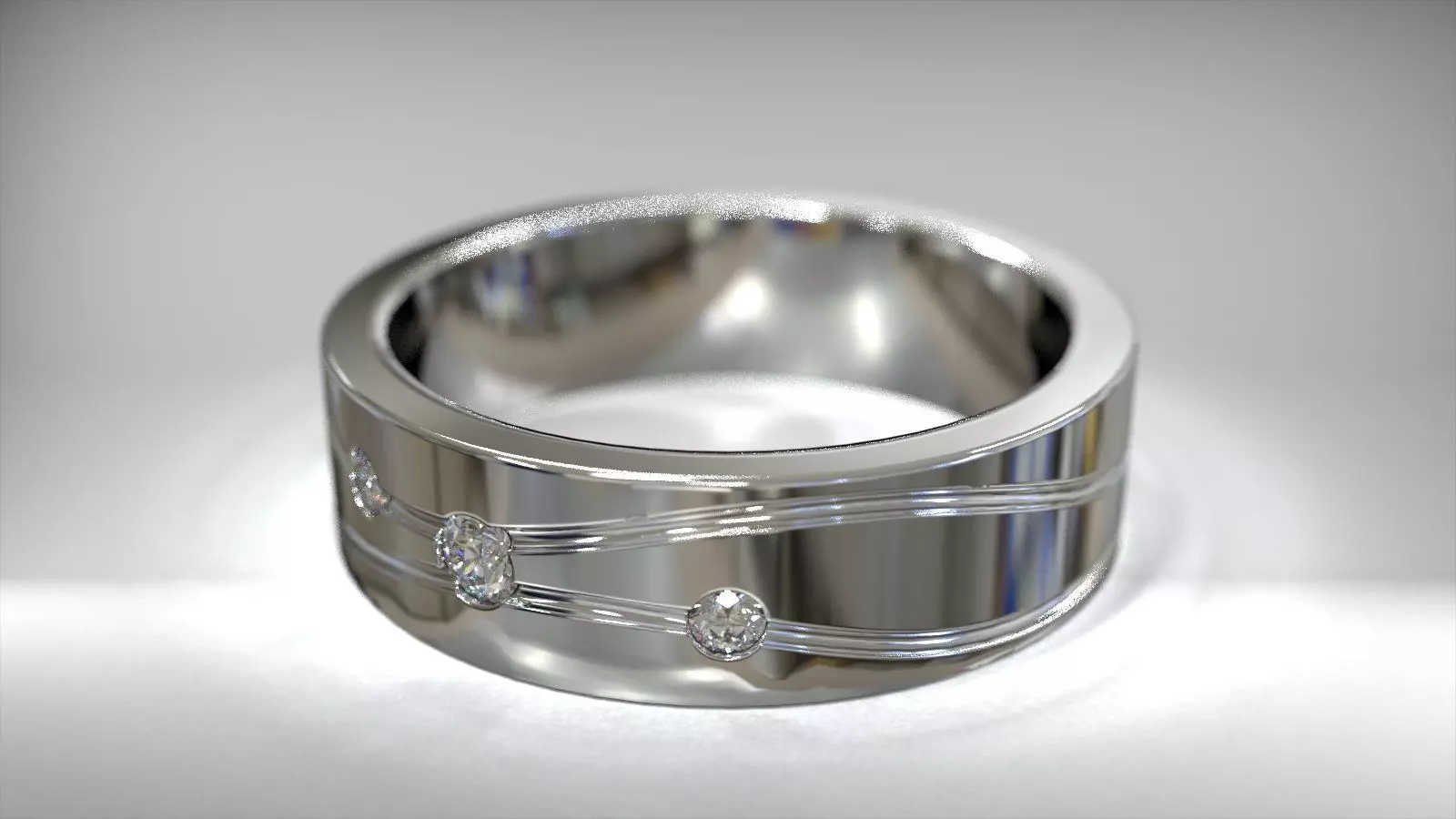 ring obr 507 3D print model_0