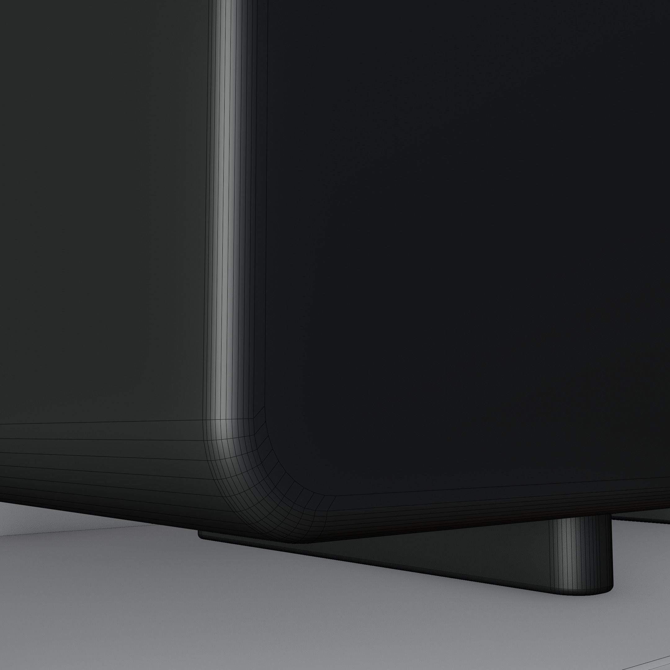 Projectors 3 units Low-poly 3D model_9