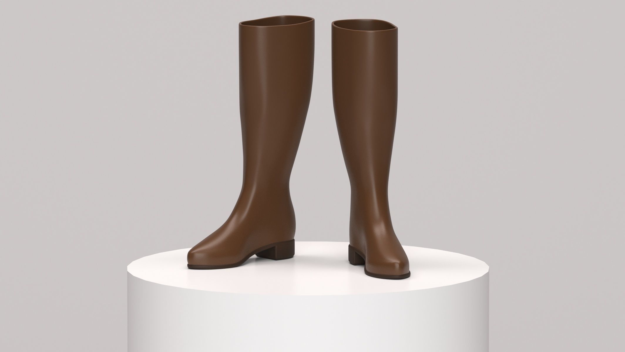 10 different shoes model and 3 types of boots 3D print model_7