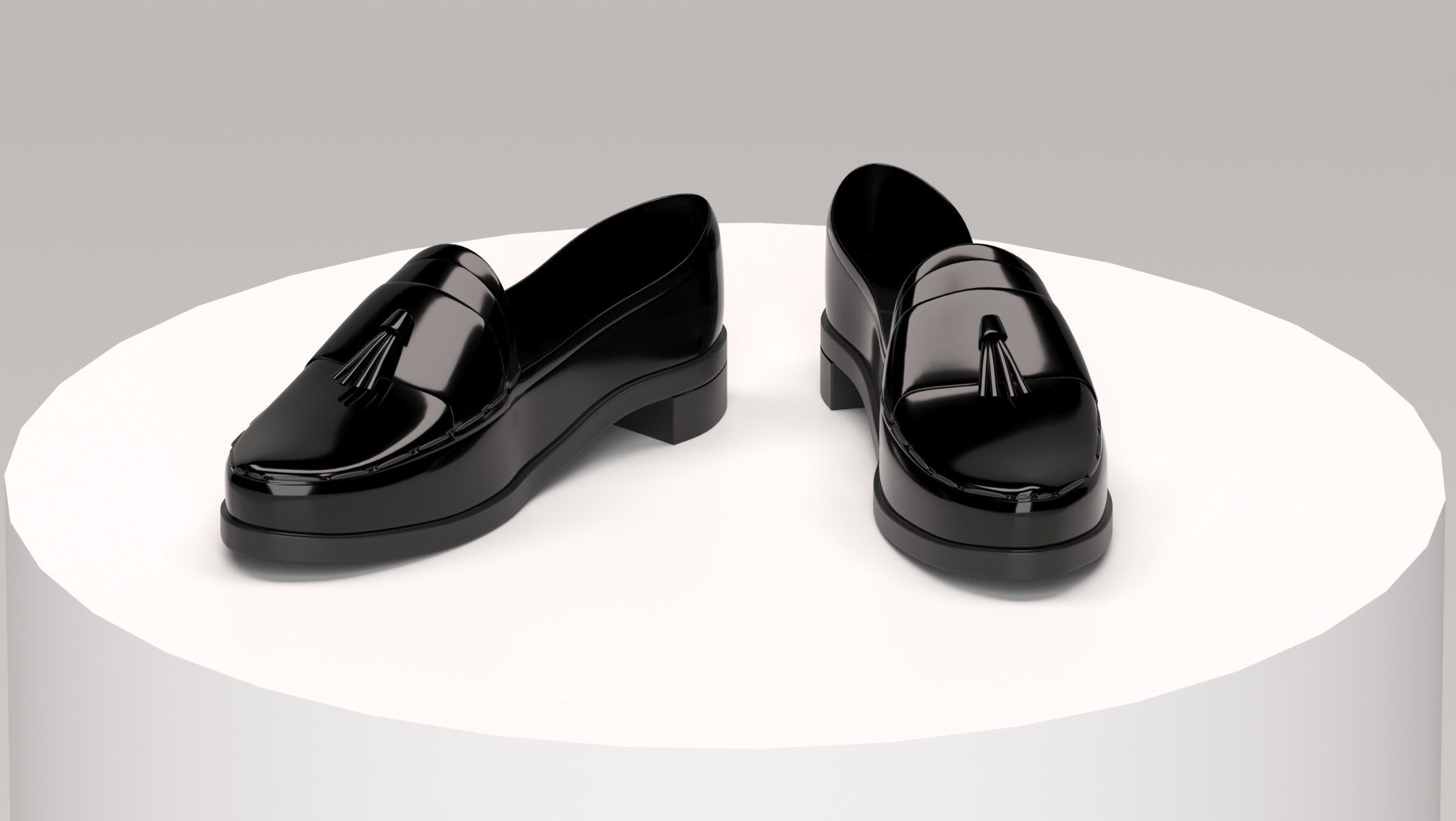 10 different shoes model and 3 types of boots 3D print model_29