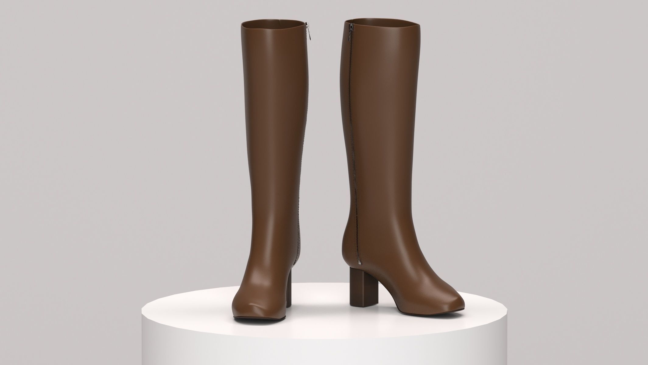 10 different shoes model and 3 types of boots 3D print model_9