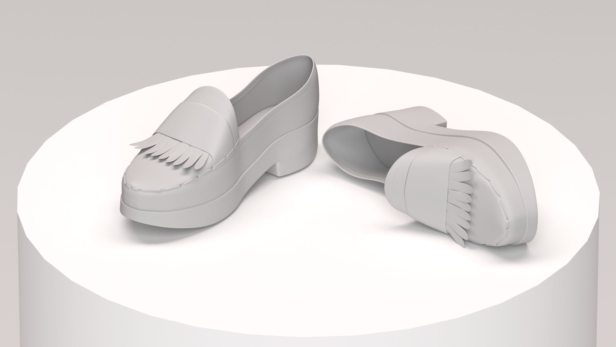 10 different shoes model and 3 types of boots 3D print model_18