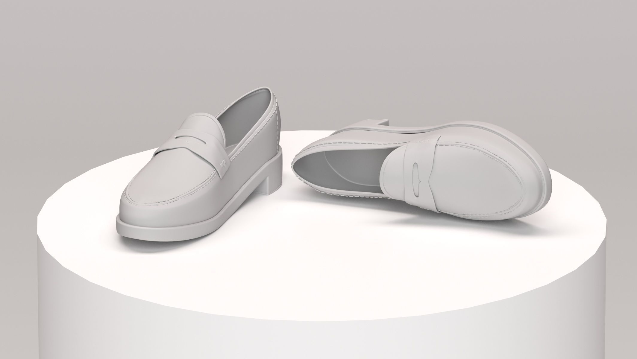 10 different shoes model and 3 types of boots 3D print model_24