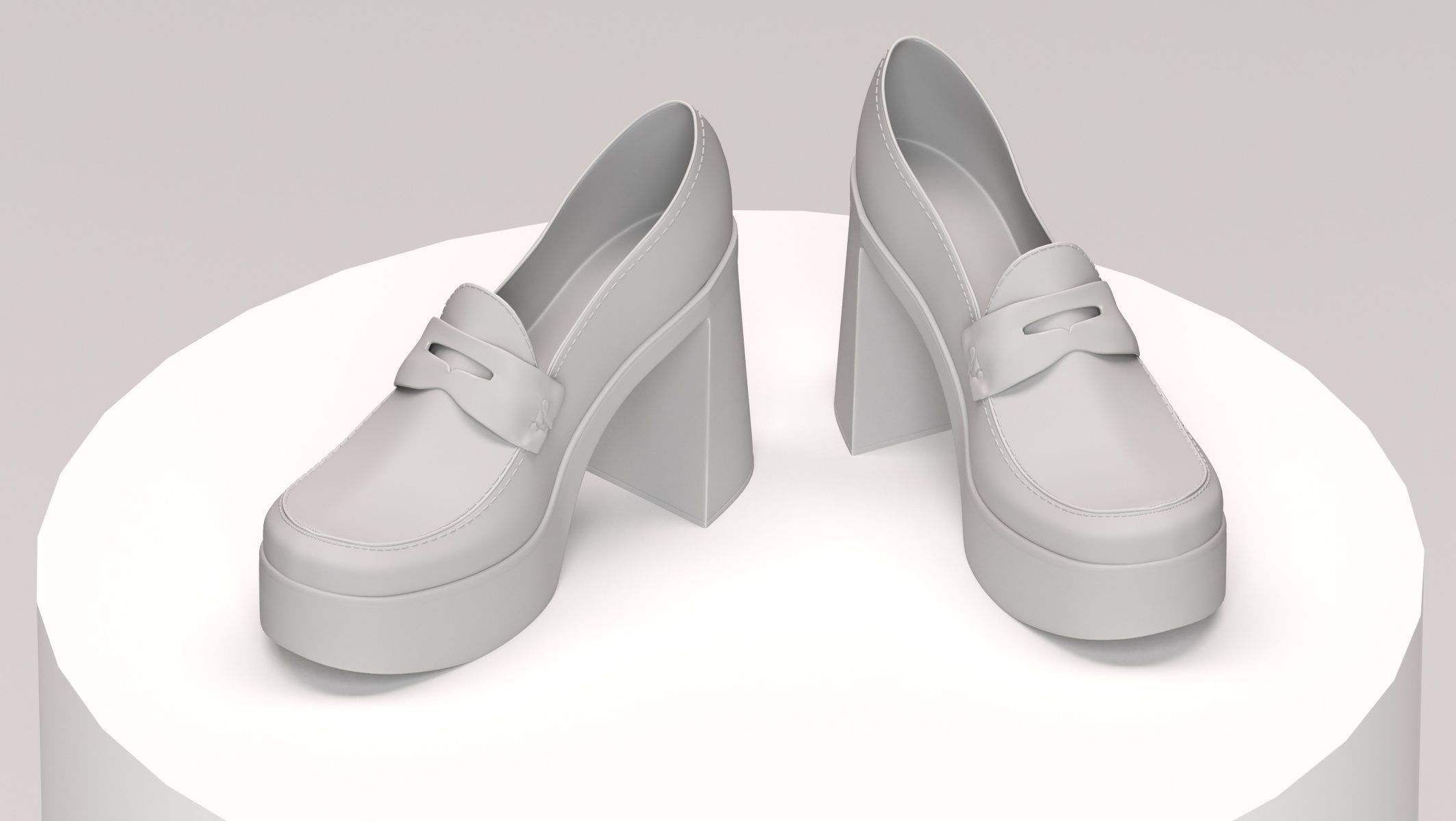 10 different shoes model and 3 types of boots 3D print model_14
