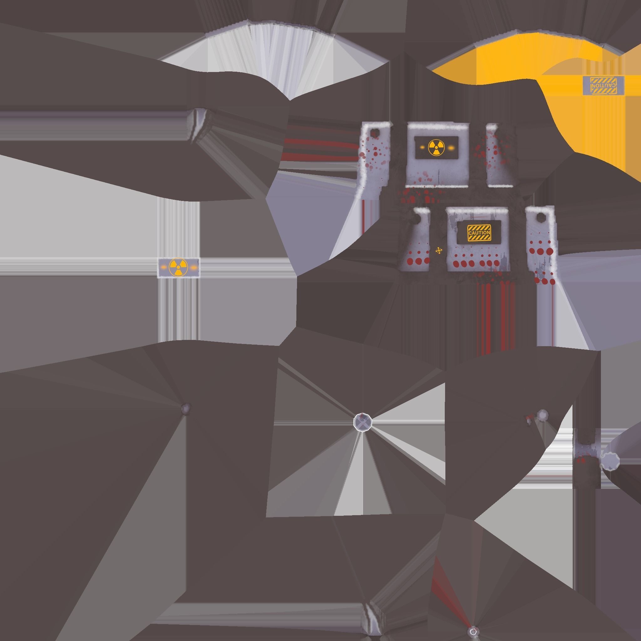 Stylized  Rocket Launcher Low-poly 3D model_15