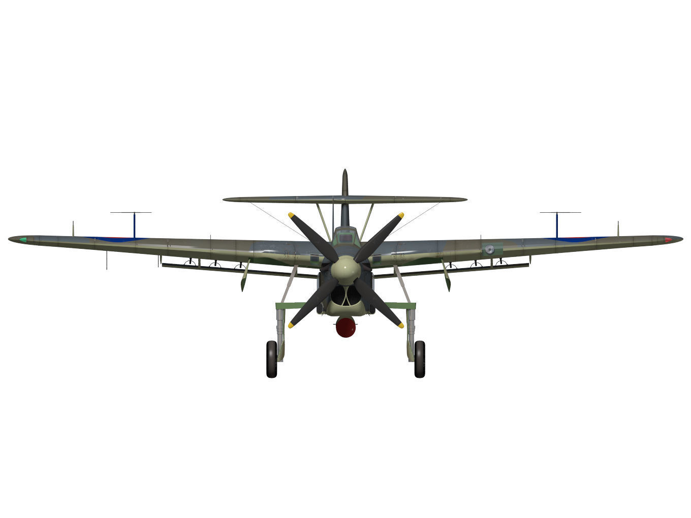 Fairey Barracuda Mk2 3D model_12
