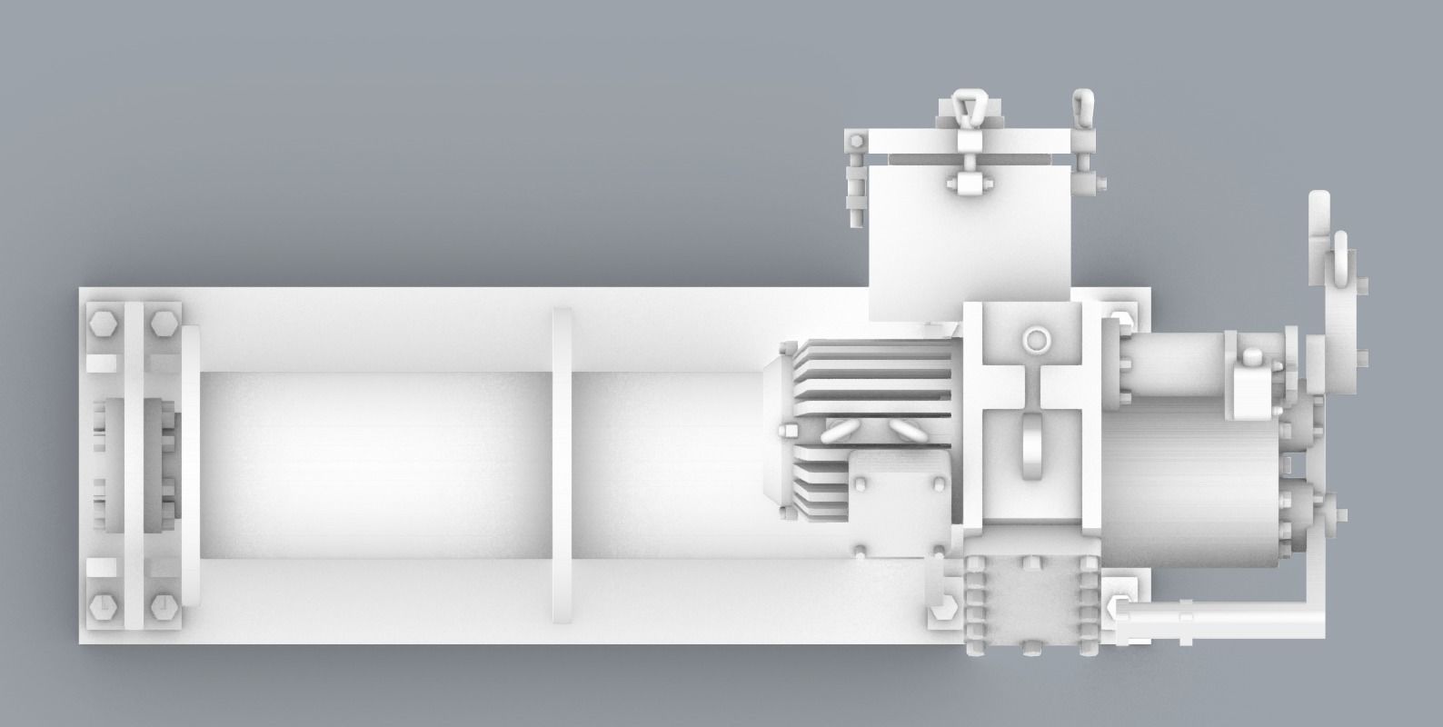 PM Hydraulic Winch 3D print model_15