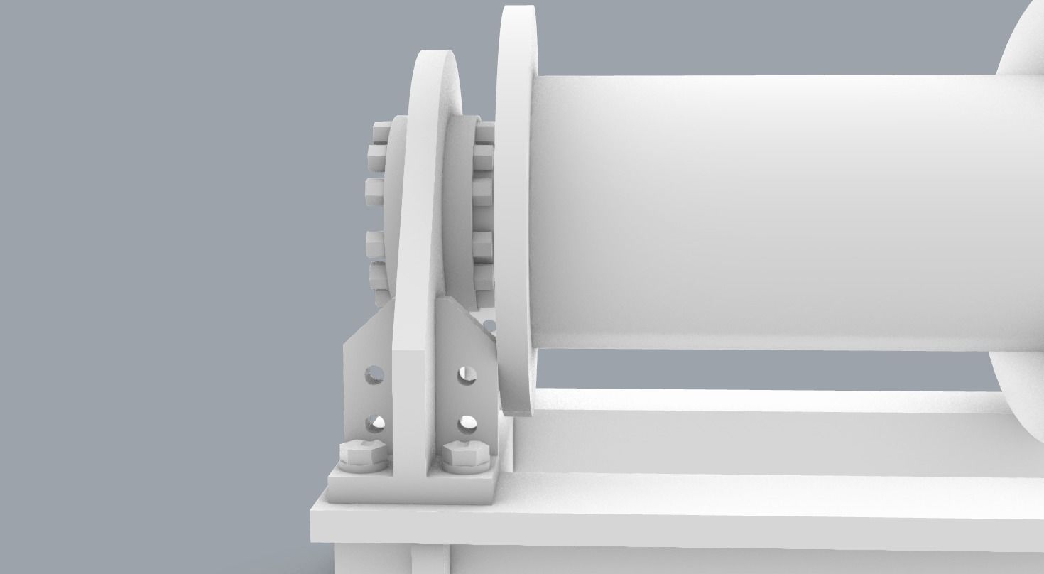 PM Hydraulic Winch 3D print model_5